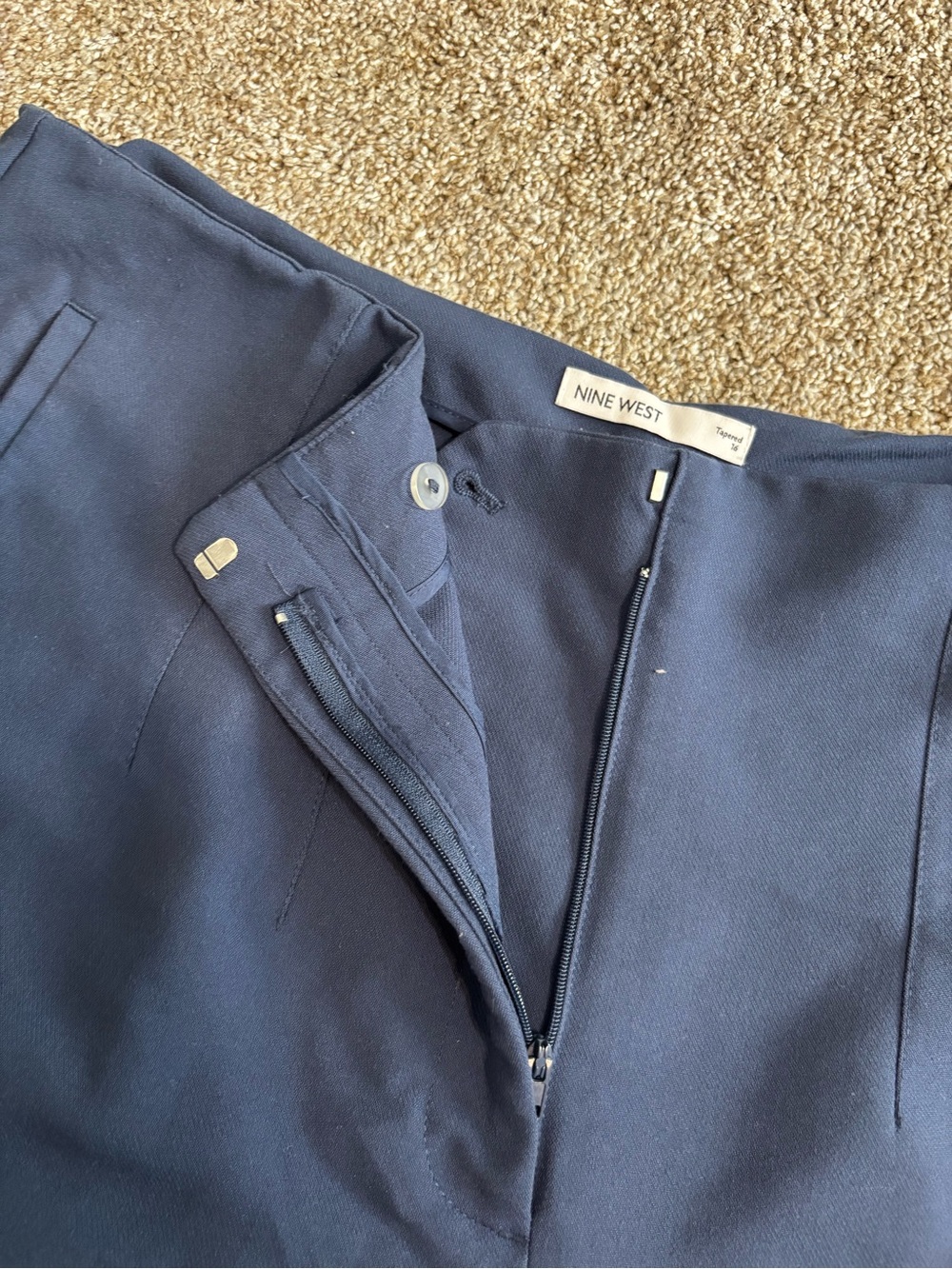 Nine West Navy women’s  Dress Trousers